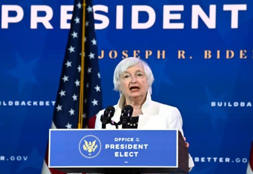 Janet Yellen tem 74 anos de idade e foi a primeira mulher que chefiou o poderoso Conselho de Assessores Econômicos da Casa Branca