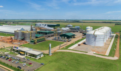 A FS é uma usina de etanol que utiliza milho em 100% da produção