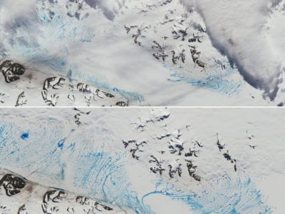 A NASA, lançou um conjunto de imagens satélite onde é possível testemunhar as mudanças ocorridas em 2020 em diferentes partes do mundo.