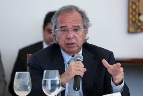 O ministro da Economia, Paulo Guedes impostos