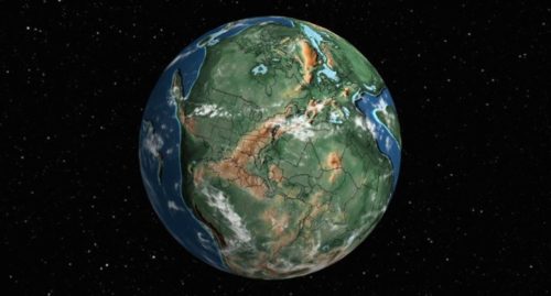 Hoje, as placas tectônicas da Terra, responsáveis pelos fenômenos naturais que dividiram a Pangeia, permanecem em movimento.