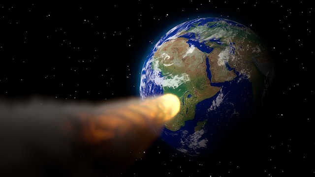 O asteroide, batizado de "2021 GW4", possui o tamanho de uma van escolar terra
