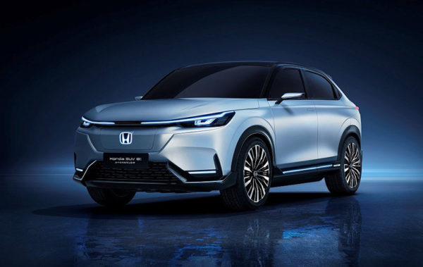 O Honda e: Prototype tem designs futuristas e a terceira geração do Connect que oferece funções avançadas, como conectividade diária e link para smartphone