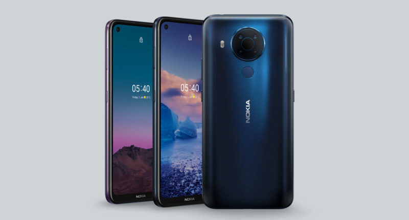 O Nokia 5.4 tem cinco câmeras, sendo quatro delas na parte traseira e uma na frontal para selfies e bateria conta com até dois dias de vida útil
