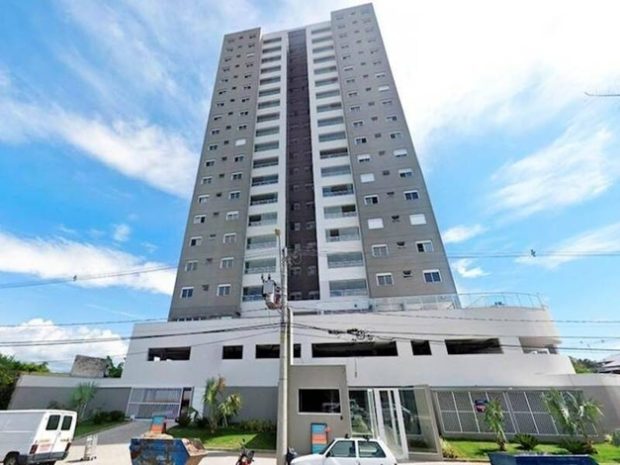 Um apartamento neste condomínio em Guaratinguetá está disponível no leilão do Santander por R$ 414 mil (37% de desconto)