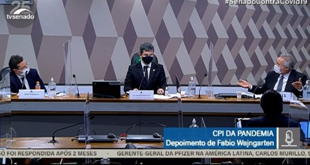 O relator da CPI da Covid, senador Renan Calheiros, acaba de pedir a prisão do ex-secretário de Comunicação da Presidência da República, Fabio Wajngarten