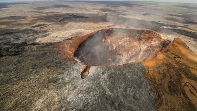 Especialistas analisaram dados de satélite de radar e estações de GPS para precisar onde o magma entranhou na superfície.