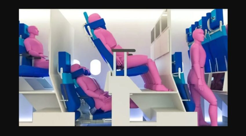 O Chase Longue propõe mais espaço para que os passageiros tenham mais conforto nos aviões