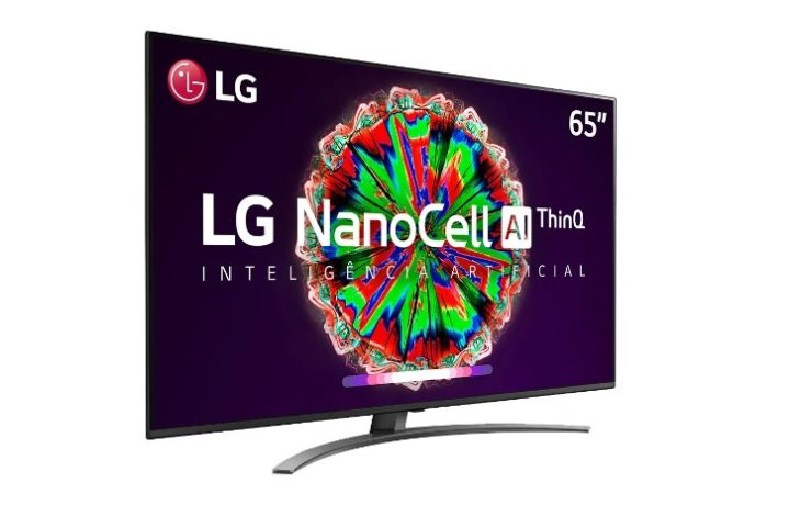 Entre os destaques está a TV LG 65" 4K IPS NanoCell, que sai por R$ 4.499