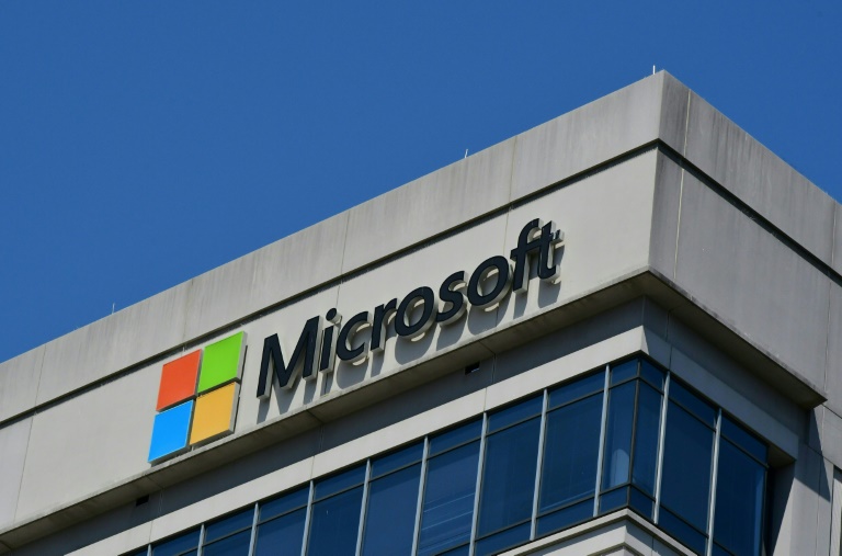 Logo da Microsoft em Maryland