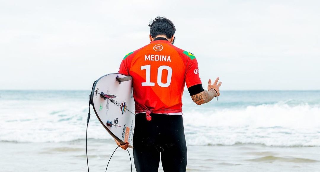 Gabriel Medina foi eliminado do surfe nos Jogos Olímpicos de Tóquio