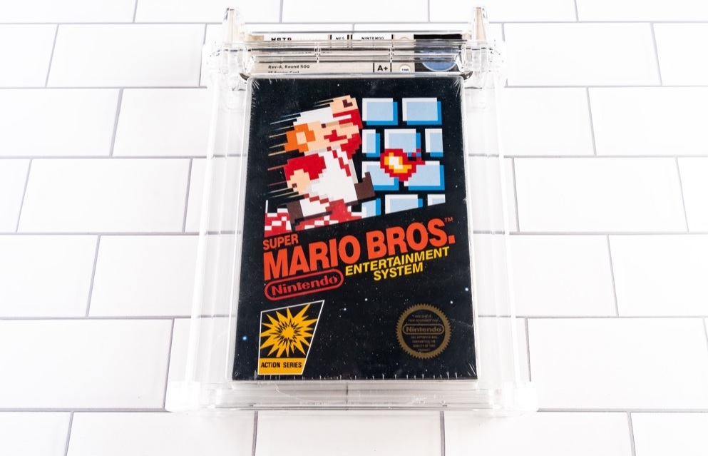 Cartucho de 'Super Mario' é vendido por US$ 1,56 milhão, um