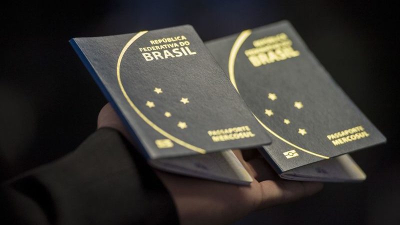 Os passaportes brasileiros voltarão a contar com vistos da embaixada norte-americana