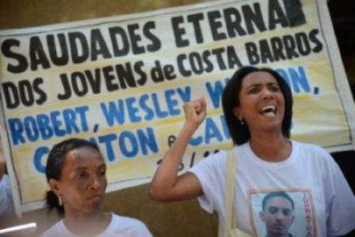 Manifestação pede justiça para jovens negros assassinados no Rio de Janeiro