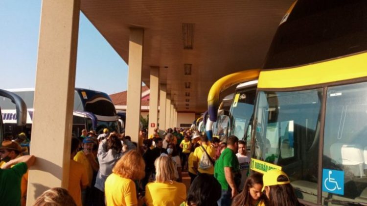 As organizações das manifestações bolsonaristas neste 7 de setembro estão concentrando caravanas em São Paulo e Rio de Janeiro