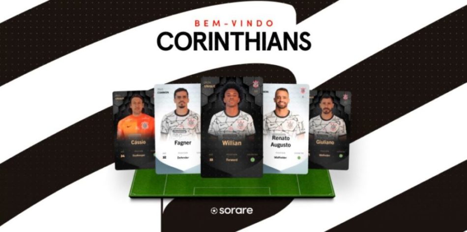 As NFTs do Corinthians poderão ser usadas em um fantasy game da Sorare