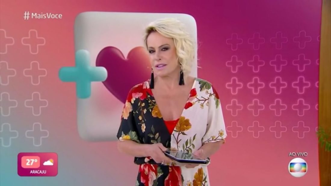 O quadro especial do Dia dos Namorados foi transmitido no programa "Mais Você", de Ana Maria Braga