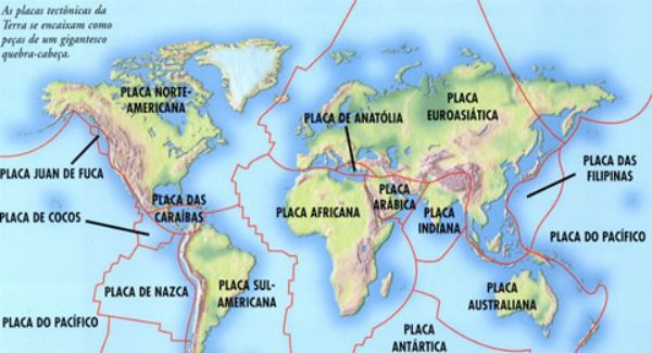 O Brasil não é uma região vulnerável a sofrer esses tipos de abalo, pois está localizado no centro da placa aqui da América do Sul. 