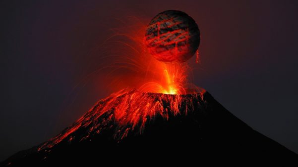 Acredita-se que há 75.000 anos o supervulcão Toba pode ter causado um período glacial em razão da quantidade de poeira e matéria jogada na atmosfera