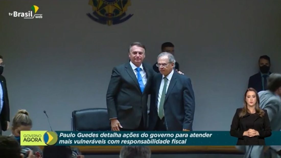 Guedes e Bolsonaro convocaram coletiva de imprensa para eliminar rumores de demissão do ministro btg
