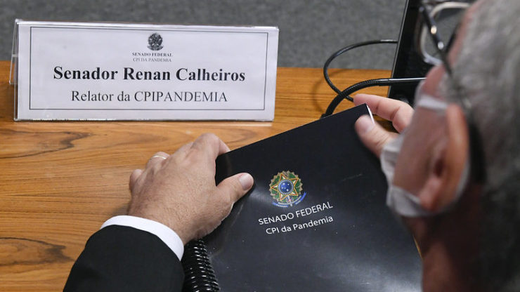 O relator da CPI é o senador Renan Calheiros