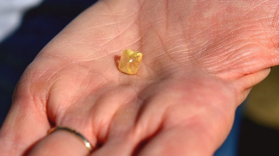 Pedras preciosas encontradas no parque dos EUA podem ser levadas para casa