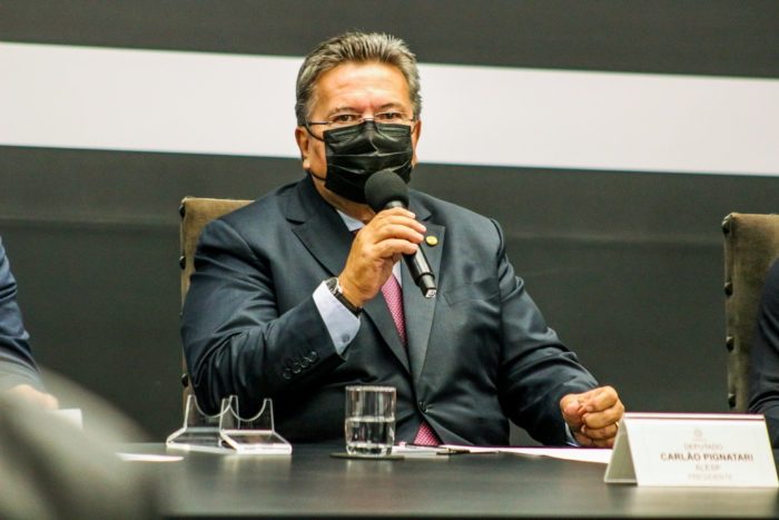 O governador em exercício Carlão Pignatari (PSDB)