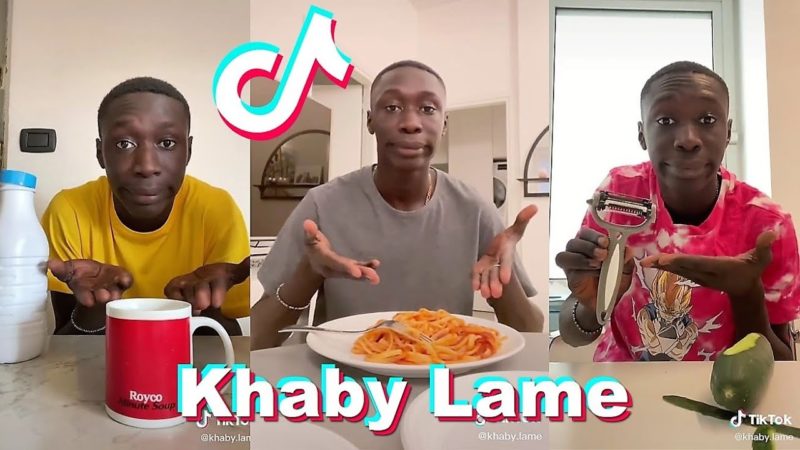 O senegalês Khabane Lame, de 21 anos, que vive na Itália e possui 114,5 milhões de seguidores na plataforma chinesa, não diz uma palavra em seus vídeos.
