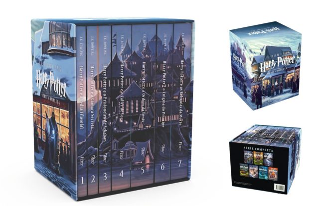 Box com todos os livros da saga Harry Potter está em promoção na Americanas