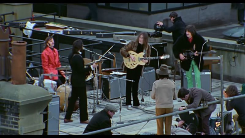 O documentário "Get Back" mostra o caminho percorrido pelos Beatles para a realização do último show ao vivo do quarteto