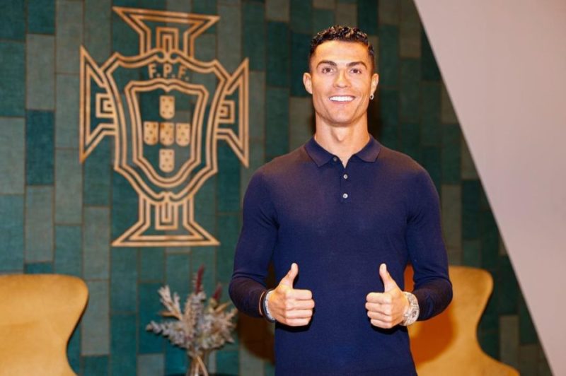 Live sem querer de Cristiano Ronaldo gerou comentários cômicos de atletas famosos