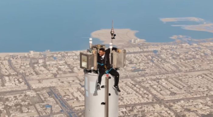 Will Smith no Burj Khalifa