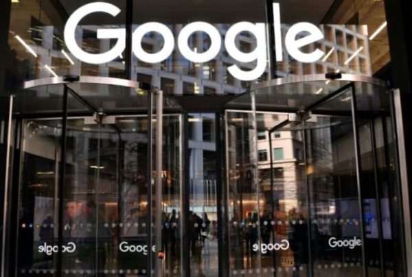 Escritórios do Google em Londres em 18 de janeiro de 2019