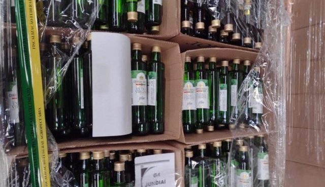 Operação do Ministério da Agricultura apreendeu mais de 151 mil garrafas