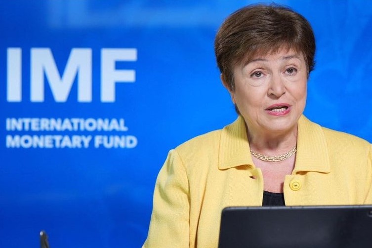 Kristalina Georgievaé diretora-gerente do Fundo Monetário Internacional (FMI)