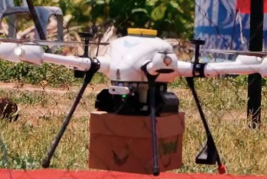 O iFood começou a fazer delivery por meio de drones