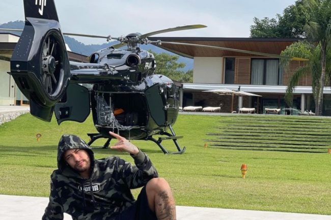 Casa de Neymar em Mangaratiba conta com um heliporto