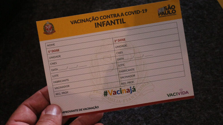 Vacinação para as crianças em São Paulo começa nesta sexta