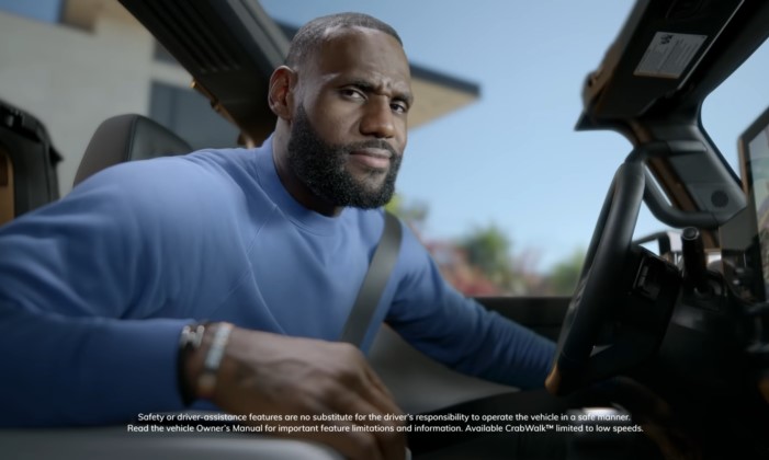 LeBron James estrela sua segunda campanha publicitária pela GMC