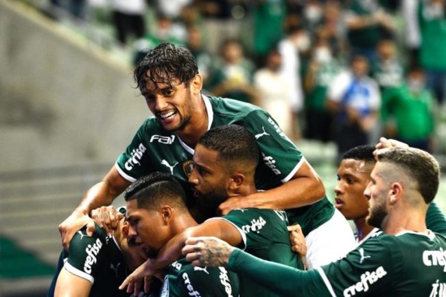 Palmeiras liderou ranking mundial no mês passado