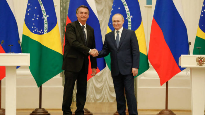 No mês passado, pouco antes da explosão da guerra com a Ucrânia, Bolsonaro visitou Putin na Rússia