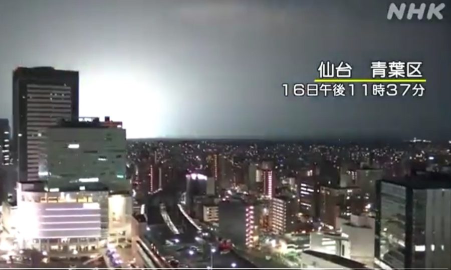 Terremoto deixou 2 milhões de pessoas sem luz no Japão