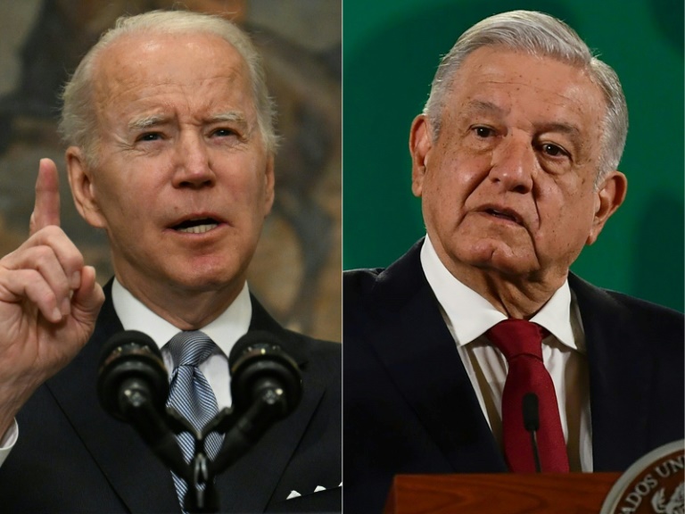 Joe Biden e Andrés Manuel López Obrador discutem crise migratória em reunião virtual