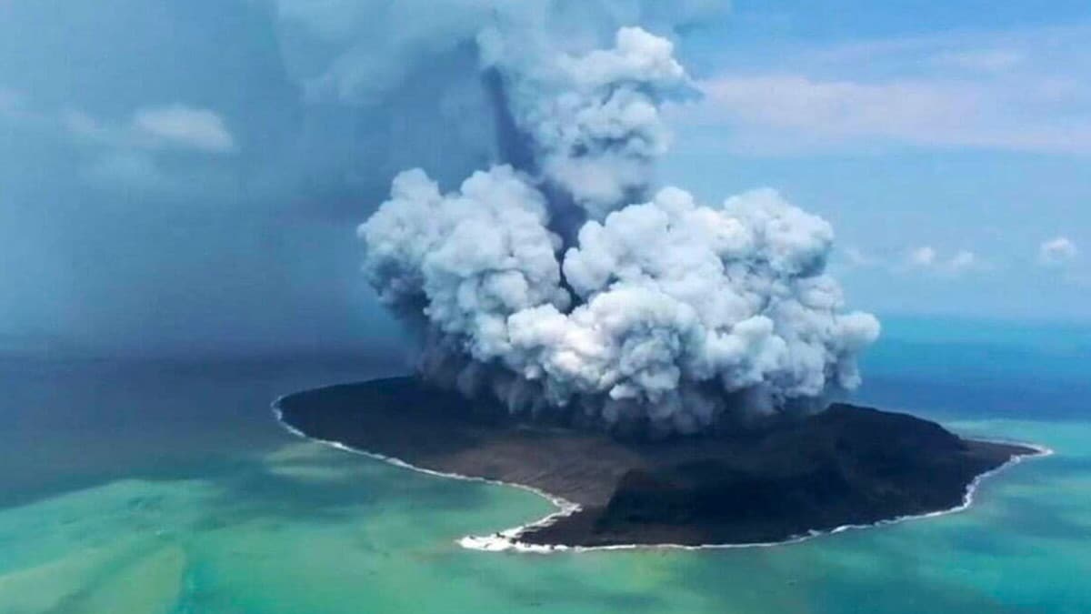 Os pesquisadores usaram um algoritmo para identificar a escala da erupção de Tonga, reduzindo significativamente a quantidade de trabalho de campo