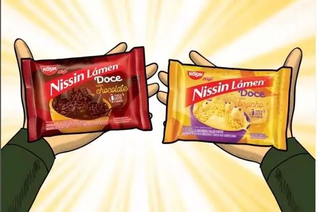 Nissin, com sabores de chocolate e beijinho, será lançado na próxima terça-feira (26)