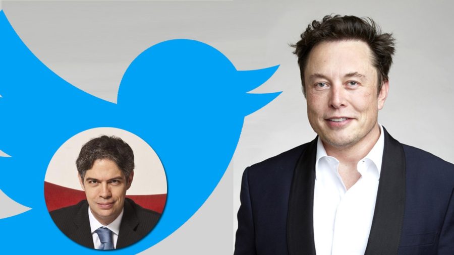 Amorim e Musk: com o Twitter como empresa privada, decisões no microblog podem levar em conta interesses do bilionário