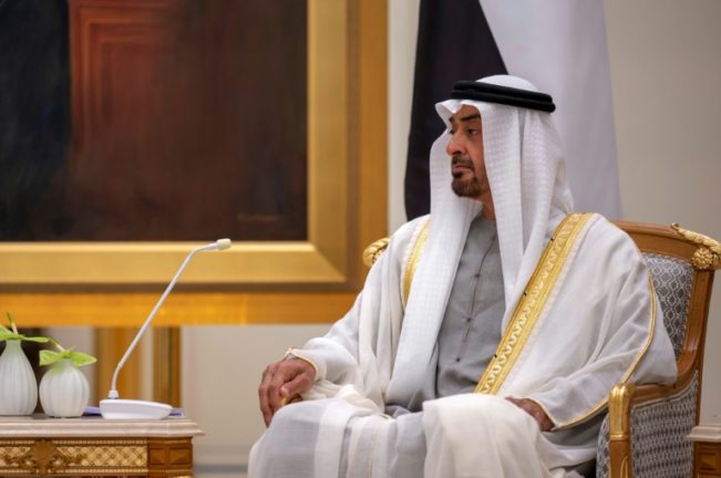 O novo presidente dos Emirados Árabes Unidos, xeque Mohamed bin Zayed Al Nahyan