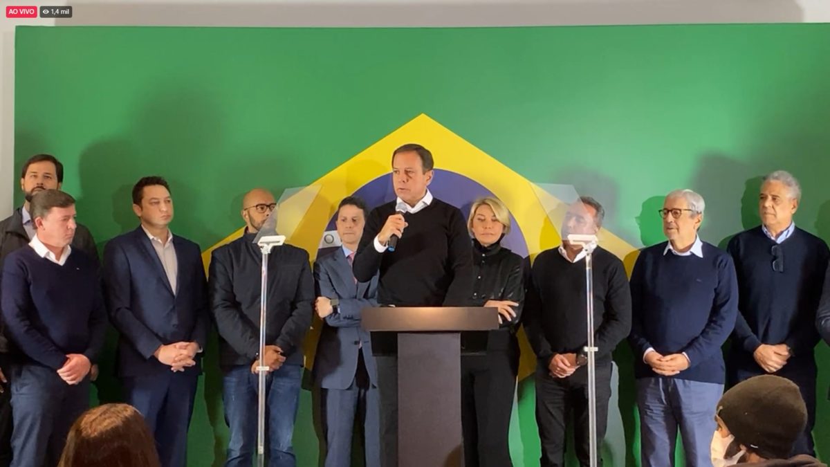 Doria desistiu de sua candidatura pelo PSDB