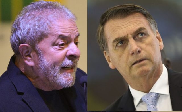 Distância entre Bolsonaro e Lula é pequena em São Paulo