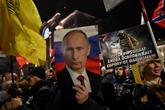 Cartaz de Vladimir Putin